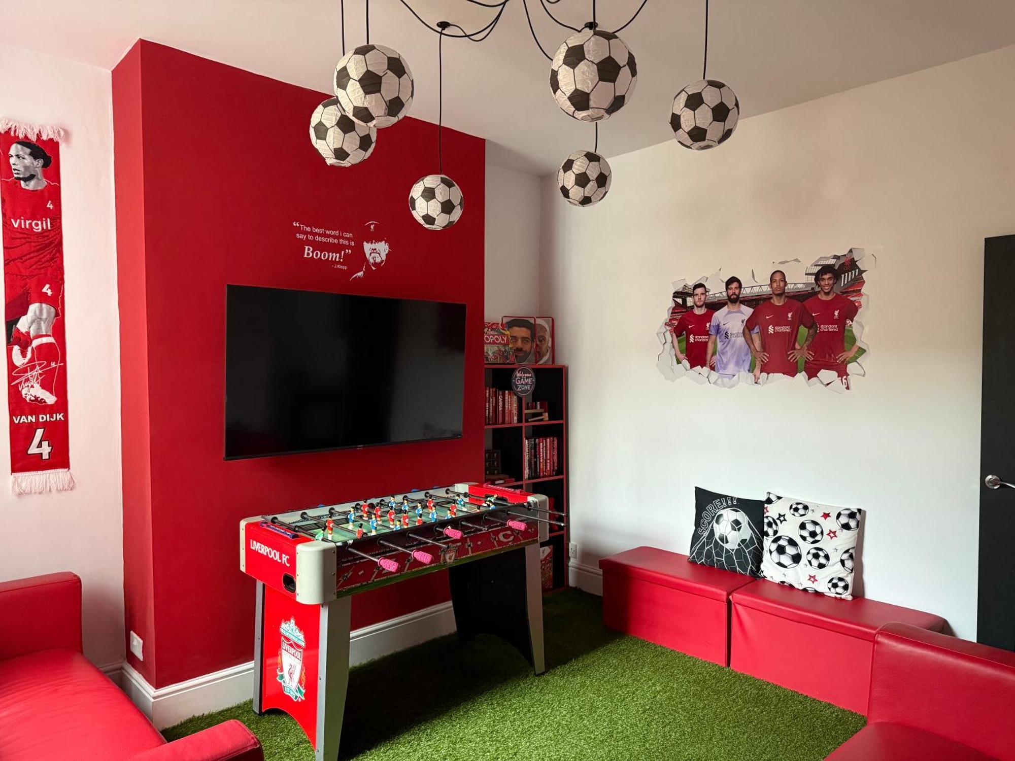 Вілла Anfield Abode - Entire Lfc Themed House Ліверпуль Екстер'єр фото